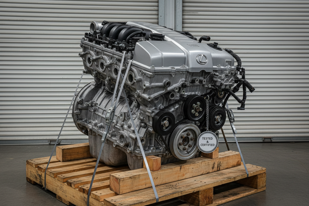 2012 Lexus Ls460 Used Engine (4.6L, VIN L, 5th digit, 1URFSE engine), RWD
