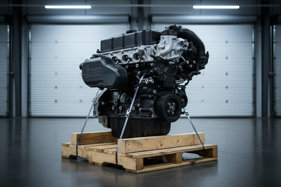 2000 Daewoo Leganza Engine (2.2L, 4 cylinder, VIN 2, 8th digit)