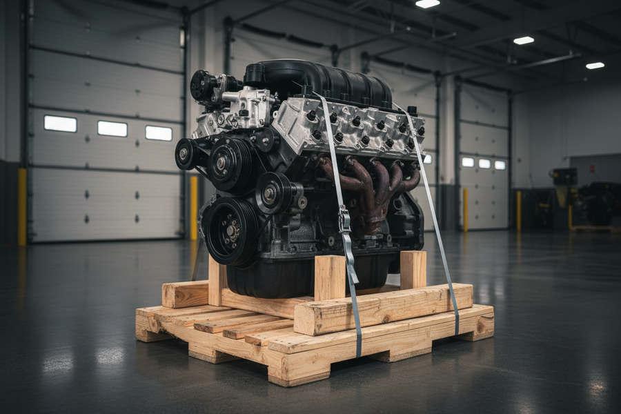 2006 Hummer H2 Used Engine (6.0L, VIN U, 8th digit, opt LQ4)