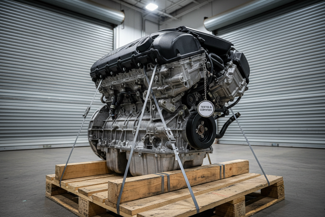 Used Engine - 2010 BMW 550i Used Engine (4.8L), AT