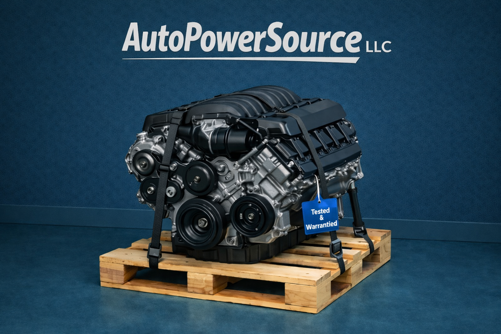 Used Engine - 2012 Acura Mdx Used Engine (3.7L, VIN 2, 6th digit) (Representative image. Actual product may vary.)