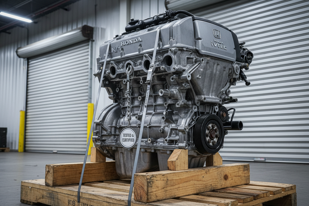 1998 Honda Civic Engine (1.6L, SOHC), CNG (VIN 1, 6th digit, GX)
