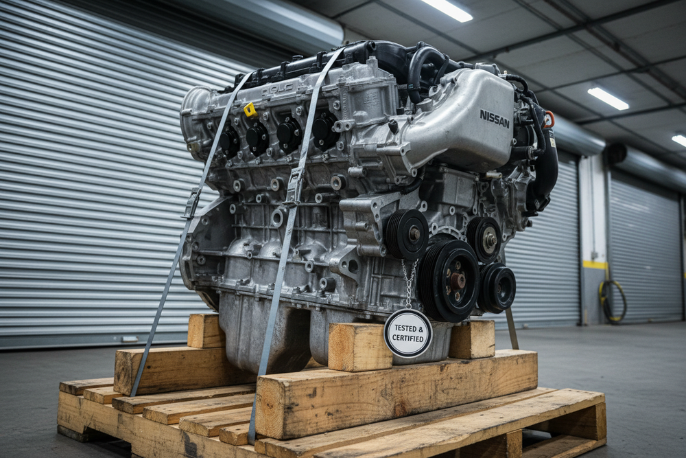 2003 Nissan 350Z Used Engine (3.5L, VIN A, 4th digit, VQ35DE)