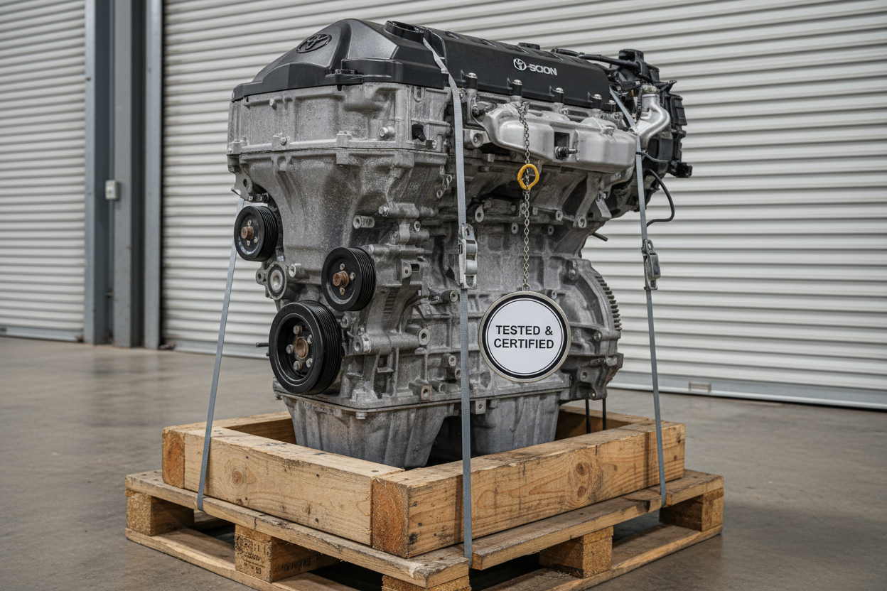 Used Engine - 1996 Nissan 200Sx Used Engine 1.6L (VIN A, 4th digit) (Representative image. Actual product may vary.)