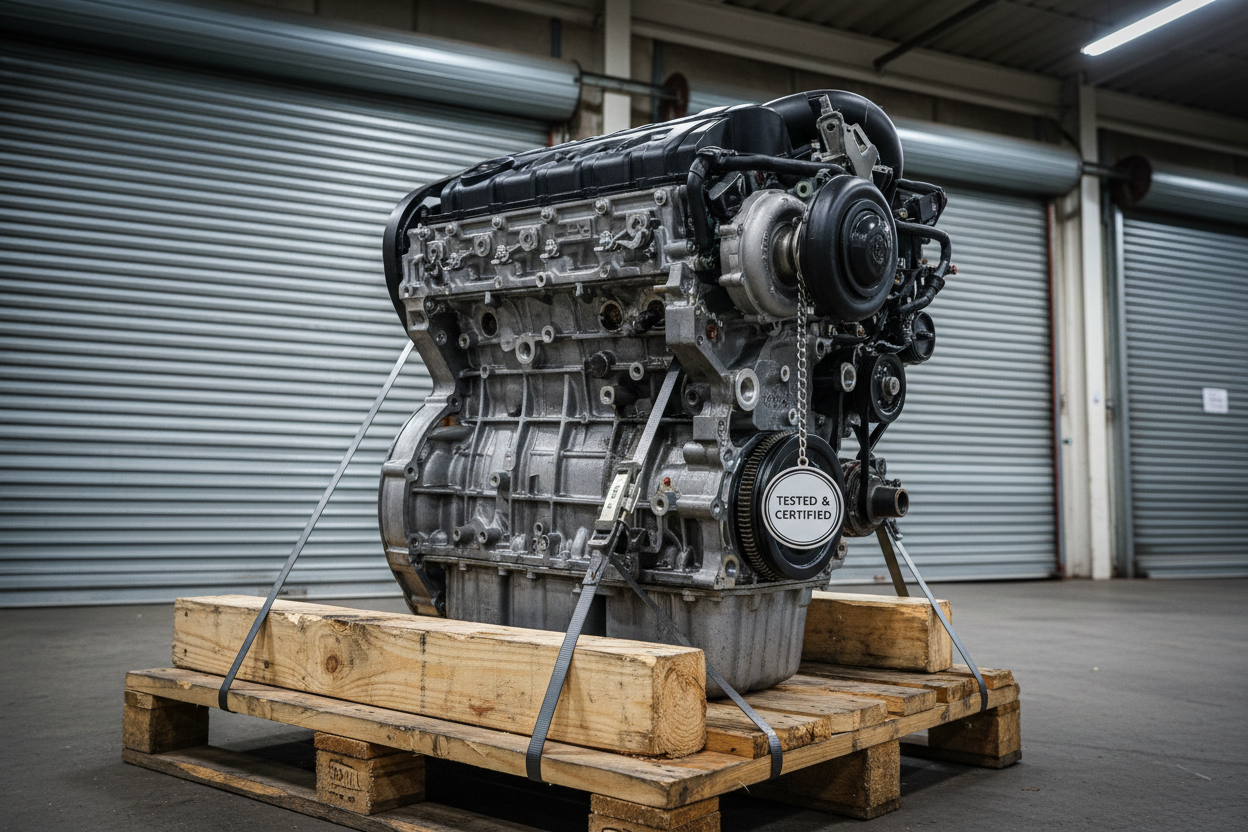 Used Engine - 1990 Volkswagen Cabriolet Engine (VIN B, 5th digit)